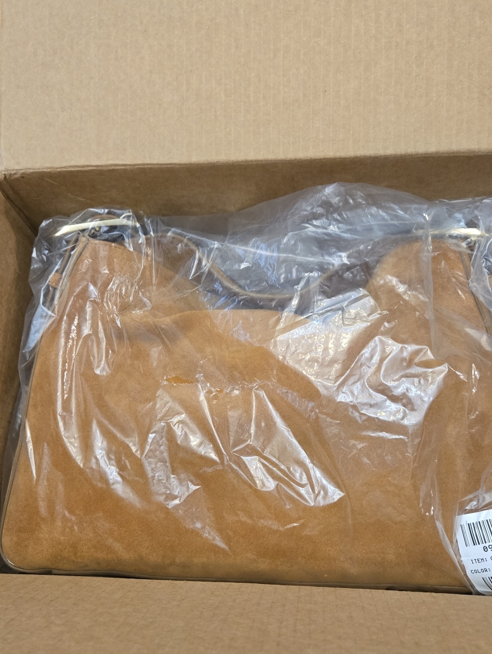 J. Crew Suede Shoulder Bag in Camel Brown - Picture 10 of 10